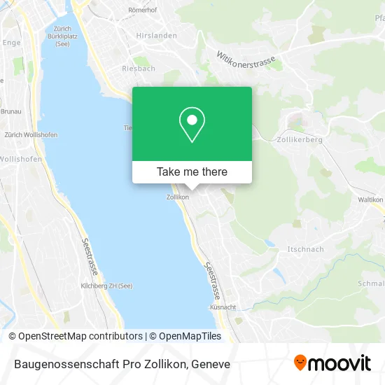 Baugenossenschaft Pro Zollikon map