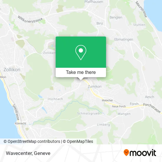 Wavecenter map