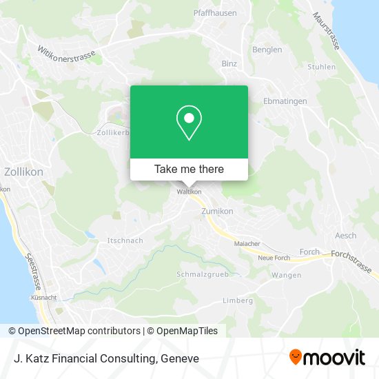 J. Katz Financial Consulting map