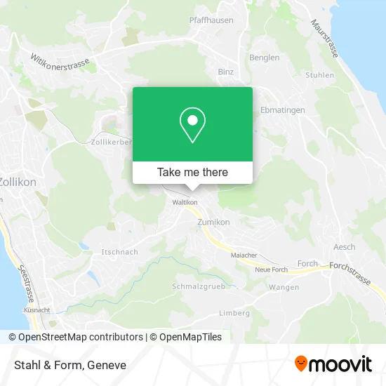 Stahl & Form map