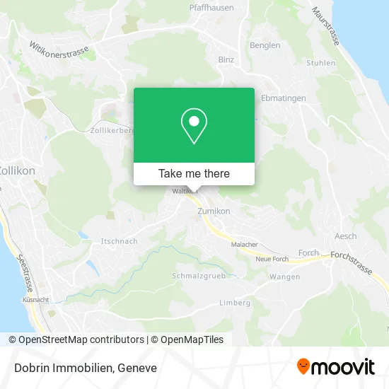 Dobrin Immobilien map