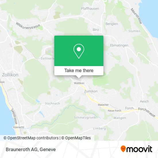 Brauneroth AG map