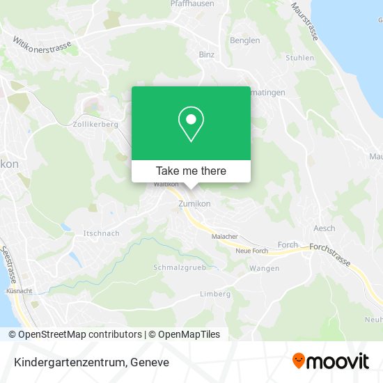 Kindergartenzentrum map