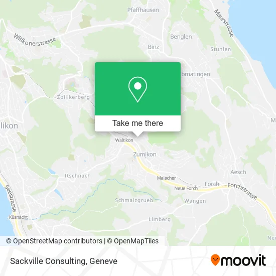 Sackville Consulting map