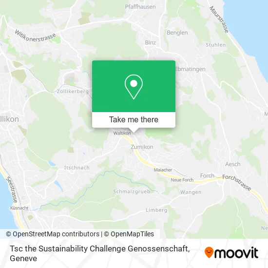 Tsc the Sustainability Challenge Genossenschaft map