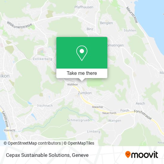 Cepax Sustainable Solutions map