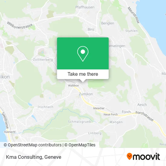 Kma Consulting map
