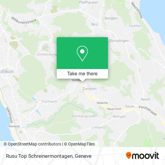 Rusu Top Schreinermontagen map