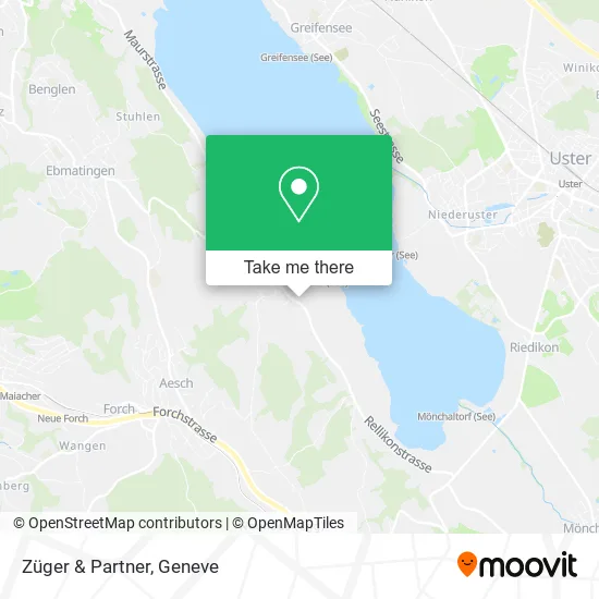 Züger & Partner map