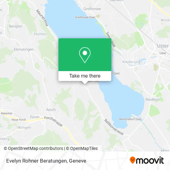 Evelyn Rohner Beratungen map