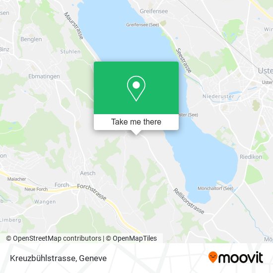 Kreuzbühlstrasse map