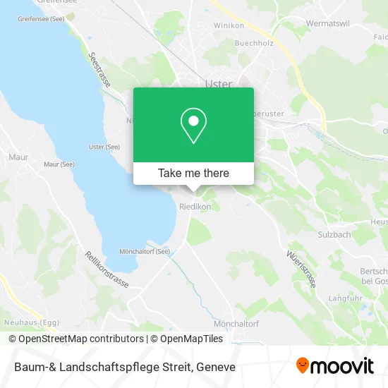 Baum-& Landschaftspflege Streit map