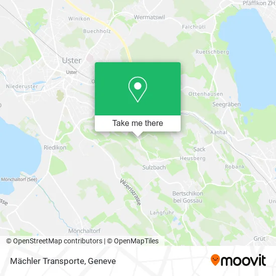 Mächler Transporte map