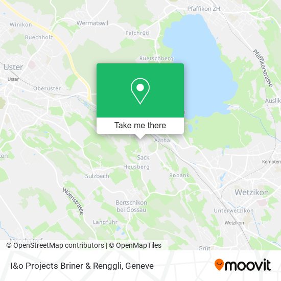 I&o Projects Briner & Renggli map