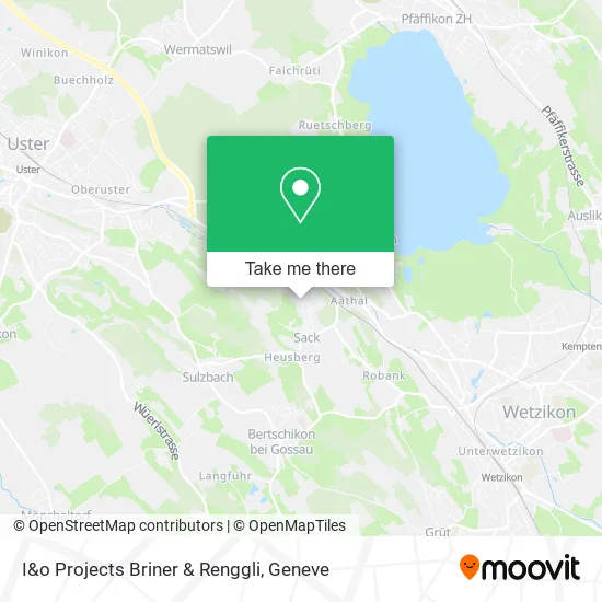 I&o Projects Briner & Renggli map