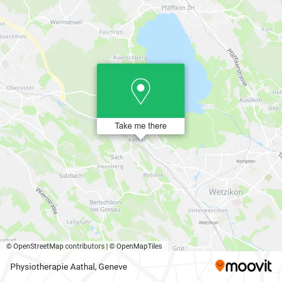 Physiotherapie Aathal map