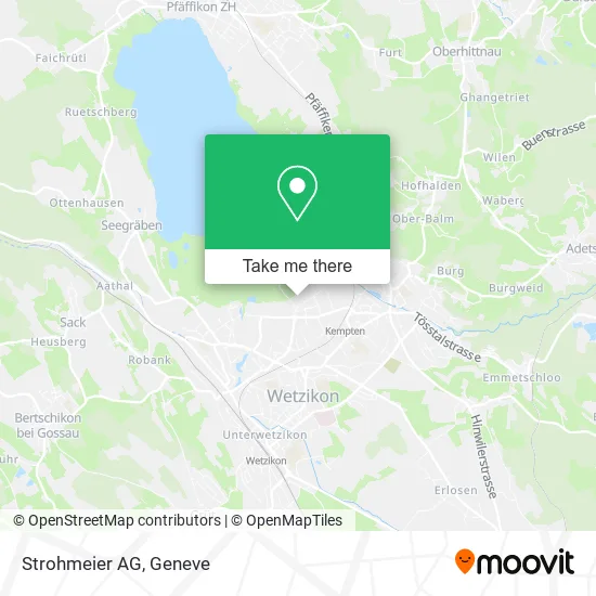 Strohmeier AG map