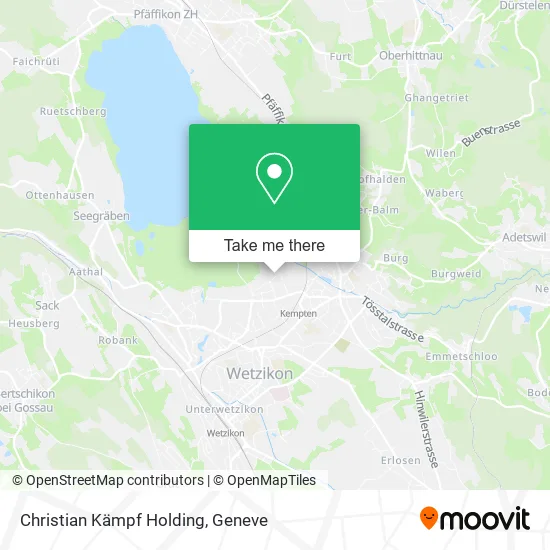 Christian Kämpf Holding map
