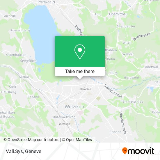 Vali.Sys map