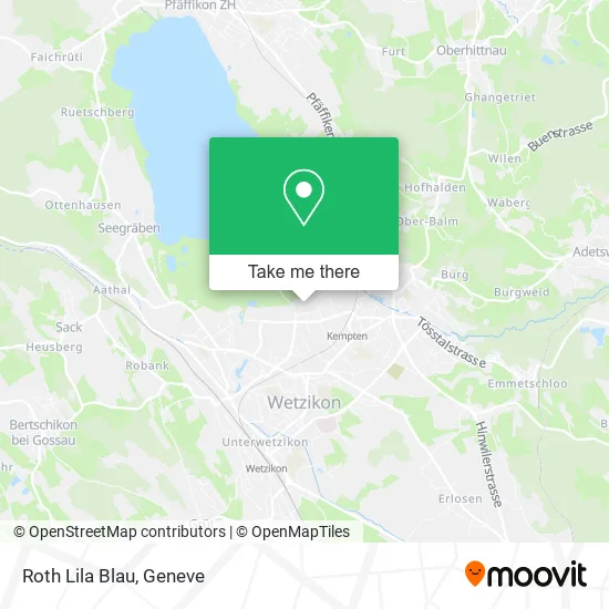 Roth Lila Blau map