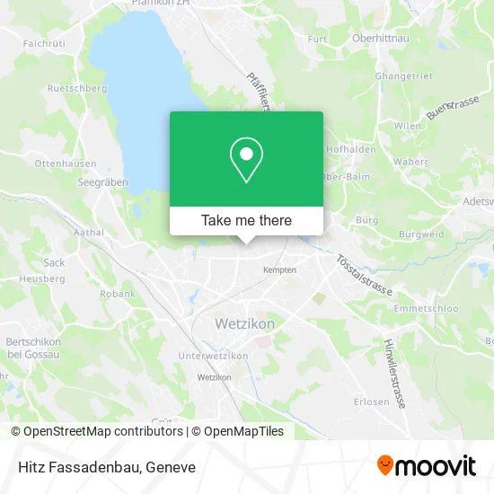 Hitz Fassadenbau map