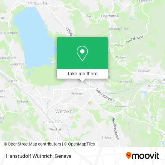 Hansrudolf Wüthrich map