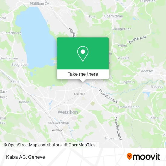 Kaba AG map