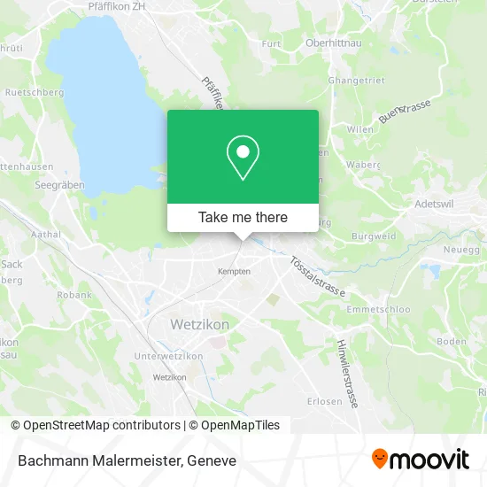 Bachmann Malermeister map