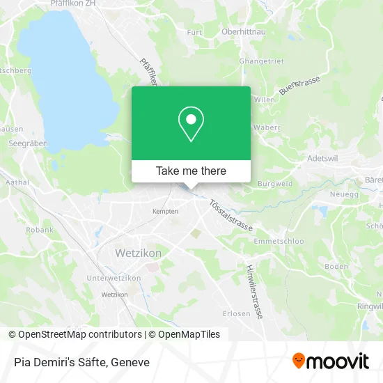 Pia Demiri's Säfte map