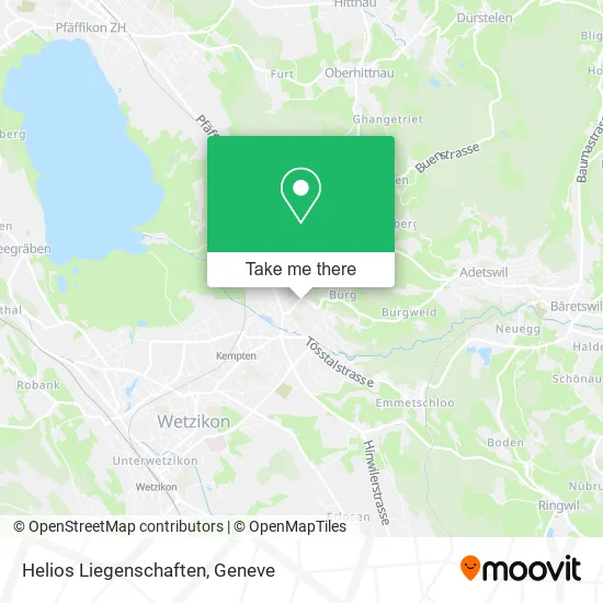 Helios Liegenschaften map