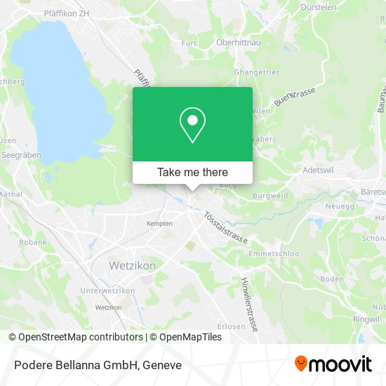 Podere Bellanna GmbH map