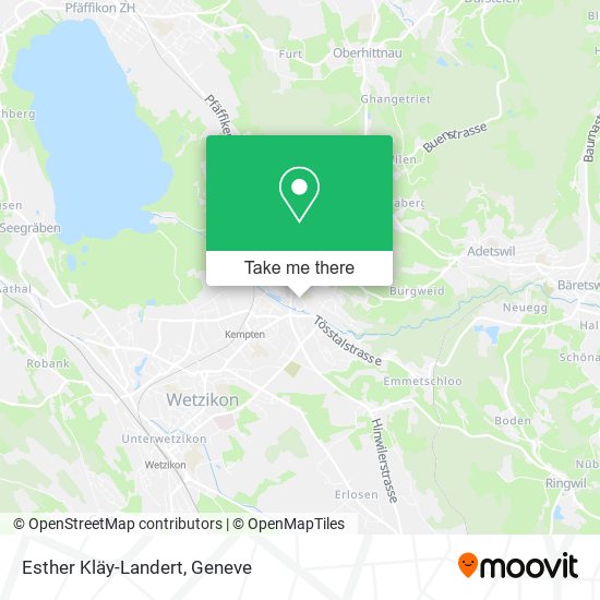 Esther Kläy-Landert map