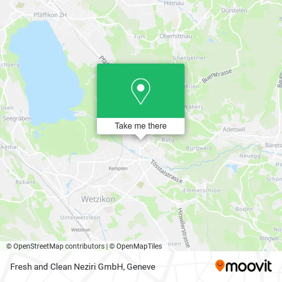 Fresh and Clean Neziri GmbH map