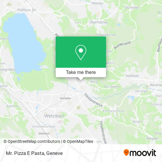 Mr. Pizza E Pasta map
