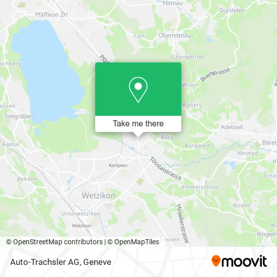 Auto-Trachsler AG plan