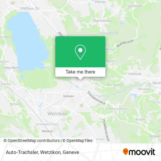 Auto-Trachsler, Wetzikon map