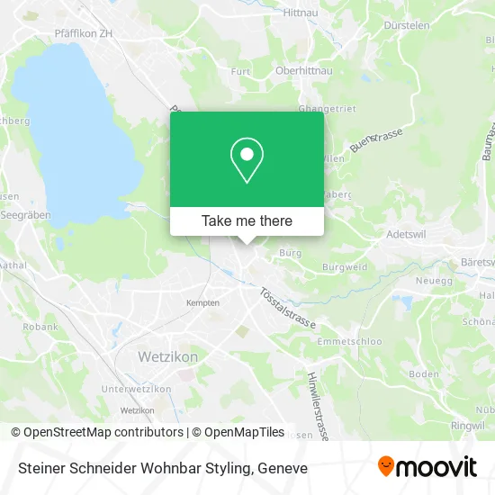Steiner Schneider Wohnbar Styling map