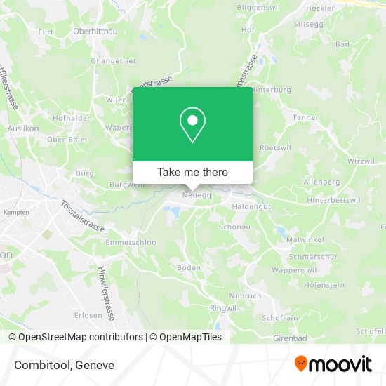 Combitool map