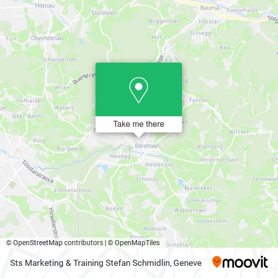 Sts Marketing & Training Stefan Schmidlin map
