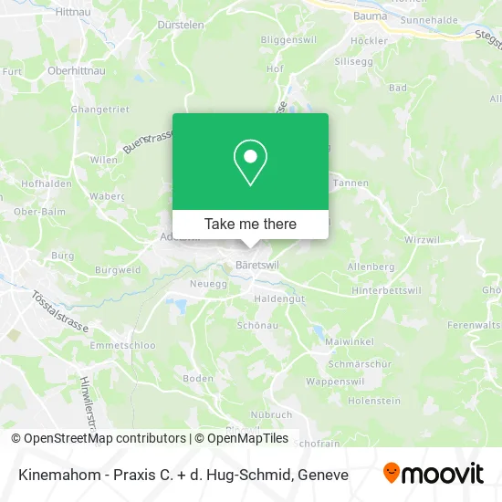 Kinemahom - Praxis C. + d. Hug-Schmid map