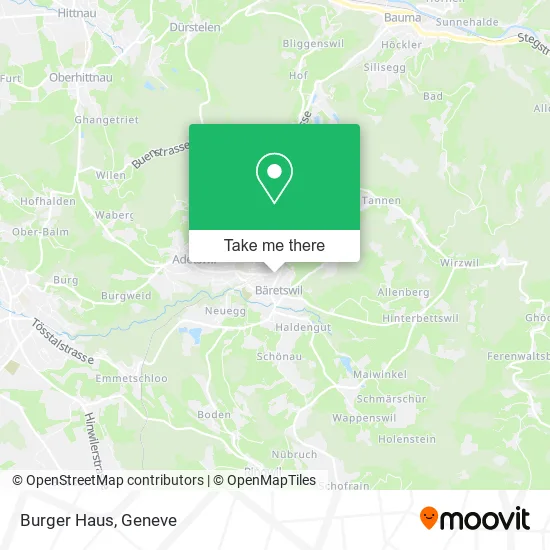 Burger Haus map