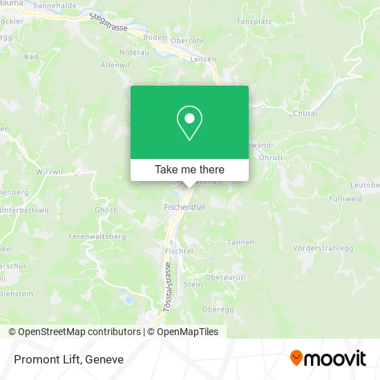 Promont Lift map