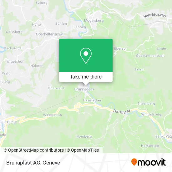 Brunaplast AG map