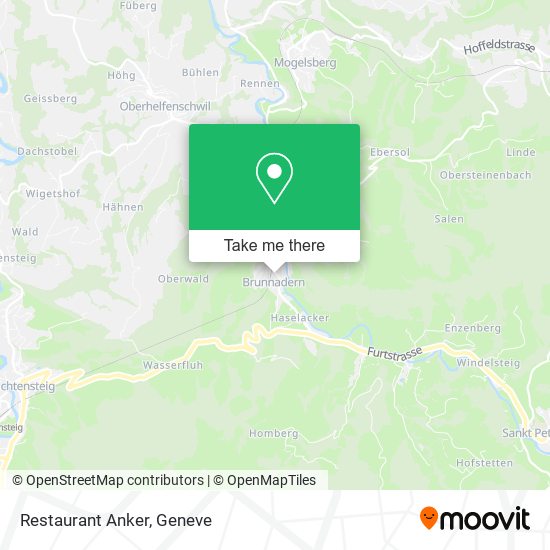 Restaurant Anker map