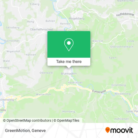 GreenMotion map