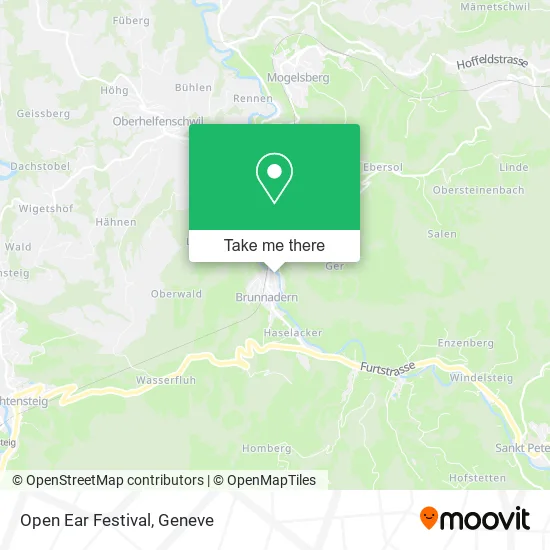 Open Ear Festival map