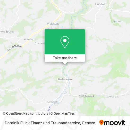 Dominik Flück Finanz-und Treuhandservice map
