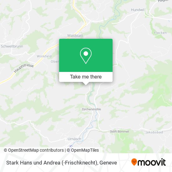 Stark Hans und Andrea (-Frischknecht) map