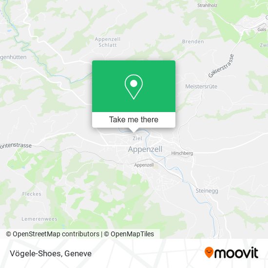 Vögele-Shoes map