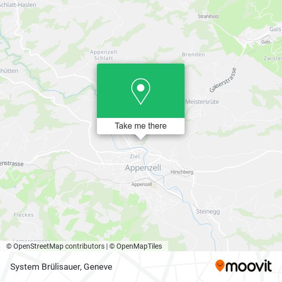 System Brülisauer map